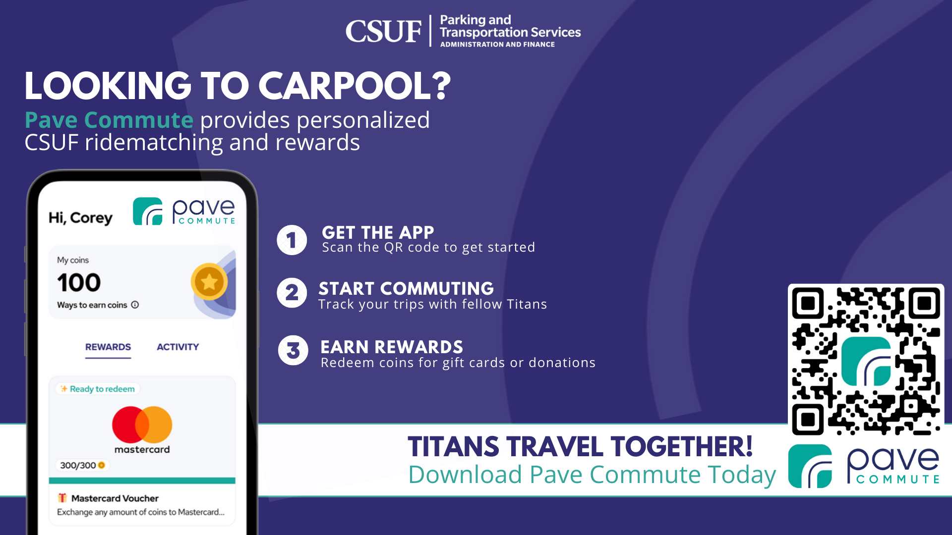 Pave Commute app download instructions
