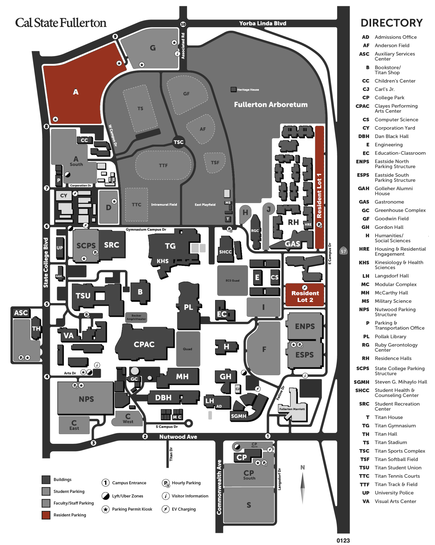 Resident Parking Map