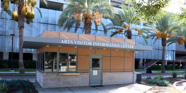 one of the three visitor information centers located on campus